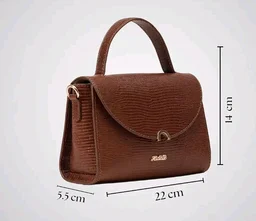 COLETTE SLING BAG TAN LIZARD
Genuine Leather