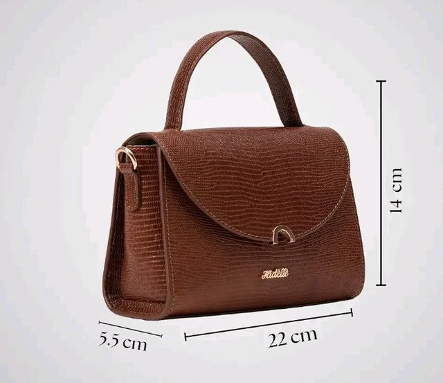 COLETTE SLING BAG TAN LIZARD
Genuine Leather