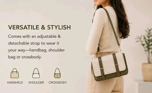 Brand: Generic
DYT Bag for women Shoulder Handbag, with Detachable Adjustable Crossbody Strap, Top Handle, Magnetic Snap Closure, Small Satchel Bag.