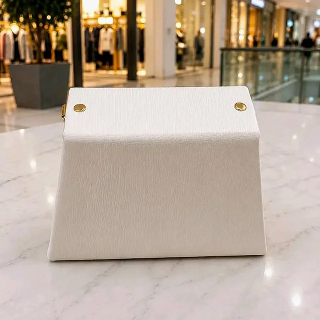 KBR® Women's Mini Crossbody Sling Bag, Textured PU Leather Shoulder Purse with Cherry Pendant Charm, Adjustable Strap, Magnetic Flap Closure, Compact Fashion Handbag for Girls & Women (Cream White)
