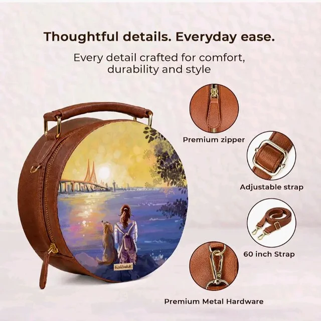Kalankit Rakhi Gift For Sister | Side Sling Purse For Girls, Sling Bag For Women, Travel Crossbody Bags, Stylish Cross Sling Bags for Woman | Rakshabandhan Gift, Gifts For Sister On Rakhi