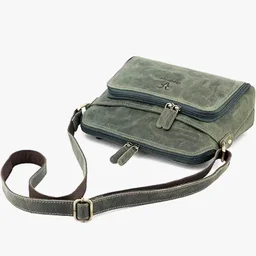 Goatter Genuine Leather Casual Sling Bag for Girls and Women
