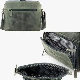 Goatter Genuine Leather Casual Sling Bag for Girls and Women