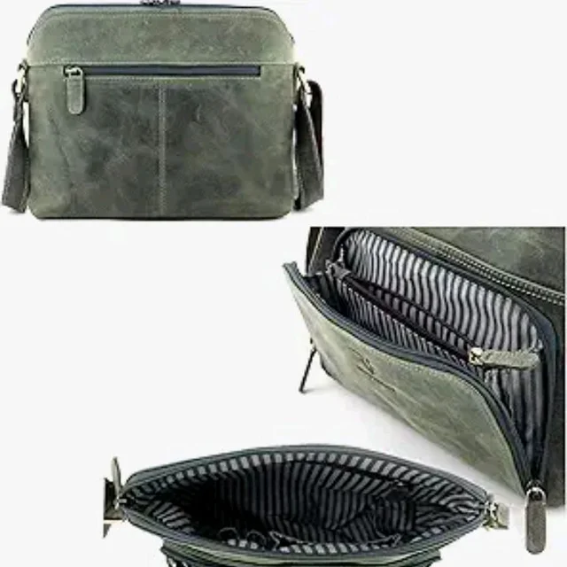 Goatter Genuine Leather Casual Sling Bag for Girls and Women