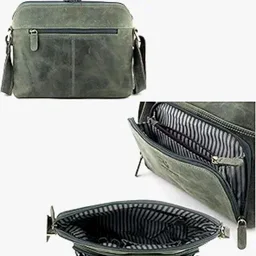 Goatter Genuine Leather Casual Sling Bag for Girls and Women