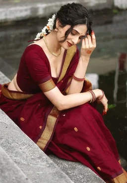 Yashika Store
3.7 out of 5 stars 696
Yashika Women's Banarasi Kanjivaram Cotton Silk Saree With Unstitched Blouse Material
400+ bought in past month