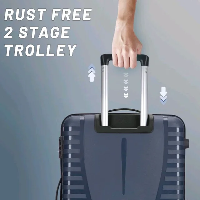 Aristocrat Airpro 8-Wheel Medium Size Hard Case Trolley Bag, Poseidon Blue
Durable Polypropylene Case, Spacious, Combination Lock, Sturdy Zipper, Lightweight Travel Luggage, 3-Year Global Warranty
300+ bought in past month