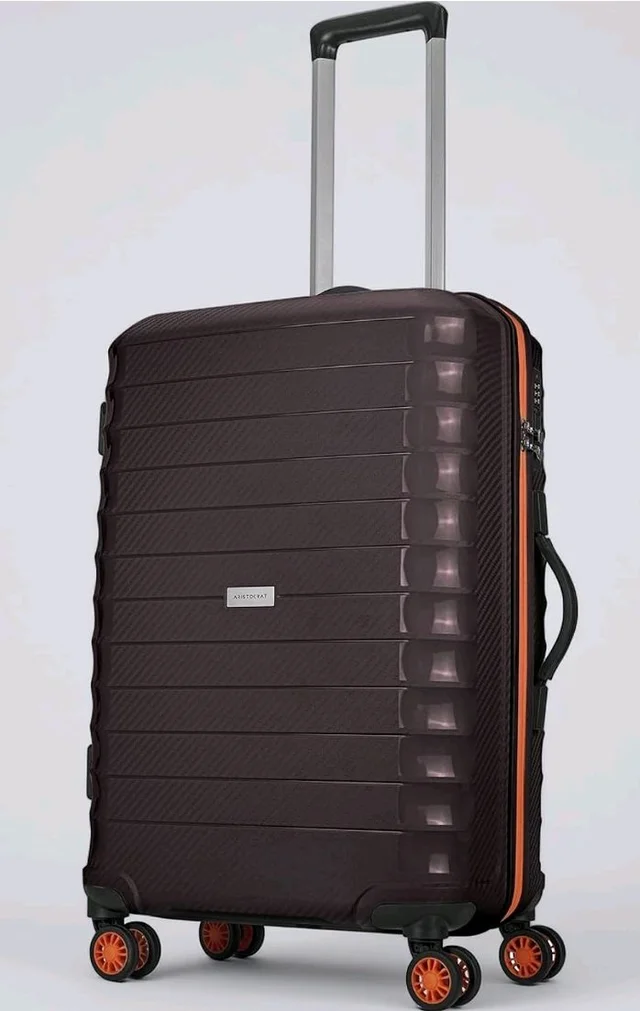 Aristocrat Altitude 8-Wheel Medium Size Hard Case Trolley Bag, Brown
Durable Polypropylene Case, Spacious, Combination Lock, Sturdy Zipper, Lightweight Travel Luggage, 3-Year Global Warranty
500+ bought in past month