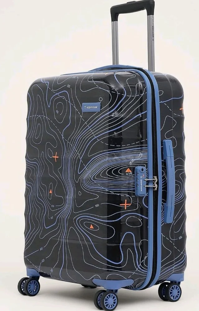 uppercase Topo Trolley Bag Medium 66cm, 8 Wheel Hardsided Suitcase (Black)
Eco-Friendly Sustainable Hardshell Trolley Bag | 8 Wheel Spinner | TSA Lock & Anti-Theft Zippers | 5.5 Years Warranty
50+ bought in past month