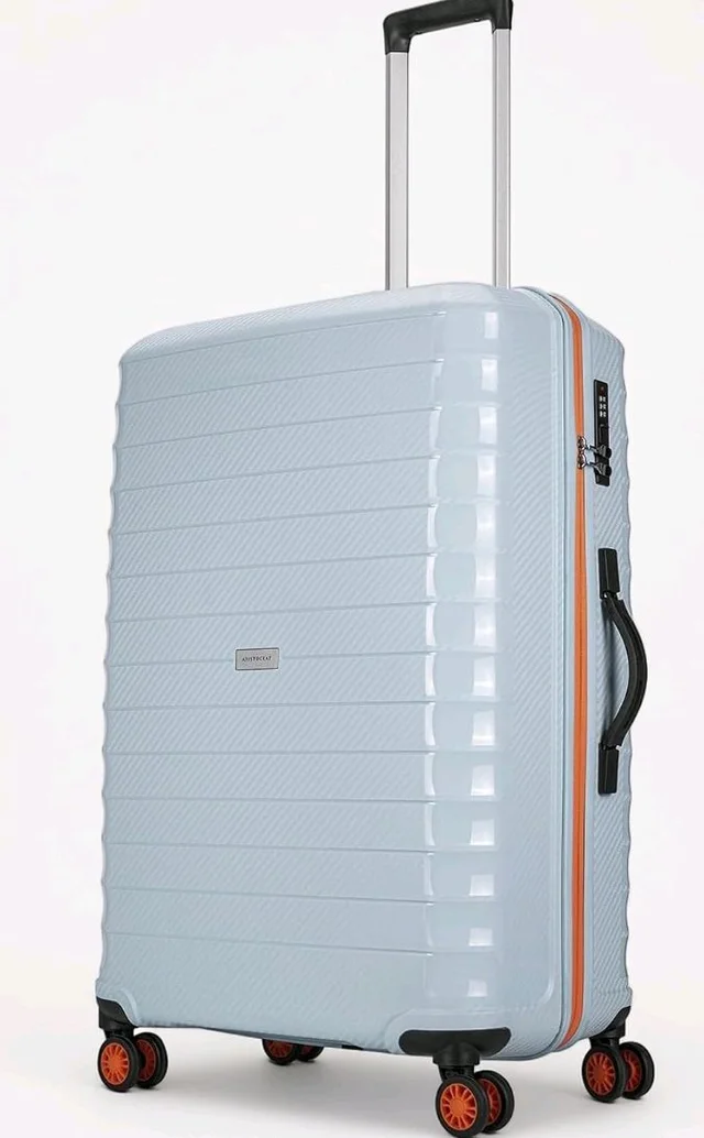 Aristocrat Altitude 8-Wheel Medium Size Hard Case Trolley Bag, Surf Spray
Durable Polypropylene Case, Spacious, Combination Lock, Sturdy Zipper, Lightweight Travel Luggage, 3-Year Global Warranty
1K+ bought in past month