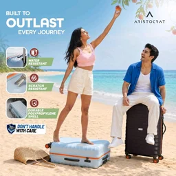 Aristocrat Altitude 8-Wheel Medium Size Hard Case Trolley Bag, Surf Spray
Durable Polypropylene Case, Spacious, Combination Lock, Sturdy Zipper, Lightweight Travel Luggage, 3-Year Global Warranty
1K+ bought in past month