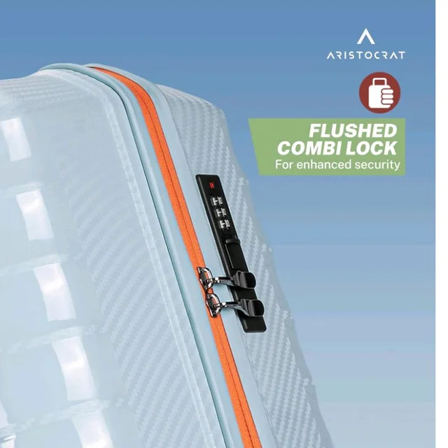 Aristocrat Altitude 8-Wheel Medium Size Hard Case Trolley Bag, Surf Spray
Durable Polypropylene Case, Spacious, Combination Lock, Sturdy Zipper, Lightweight Travel Luggage, 3-Year Global Warranty
1K+ bought in past month
