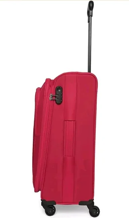 Skybags Rubik Soft Case Cabin (Small Size) Trolley Bag, Red
Lightweight, Front Pocket, Durable Polyester Case, Combination Lock, Compact Travel Luggage, 5-Year Global Warranty