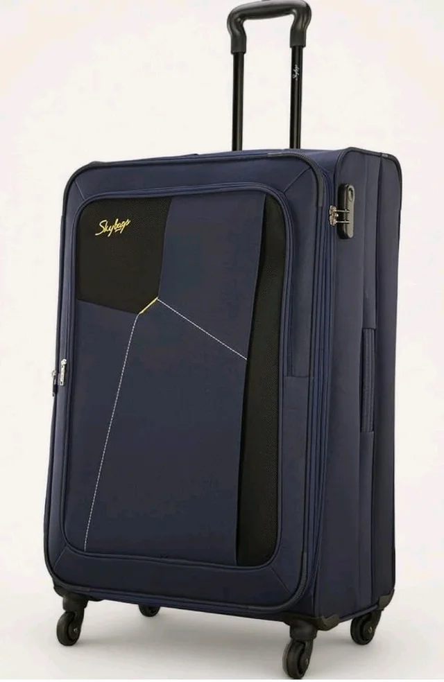 Skybags Rubik Soft Case Medium Size (Check-in) Trolley Bag, Blue
Spacious, Lightweight, Front Pocket, Durable Polyester Case Travel Luggage, Combination Lock, 5-Year Global Warranty
200+ bought in past month