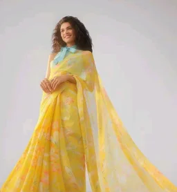 Visit the Garden Vareli Store
3.8 out of 5 stars 149
Garden Vareli Floral Print Nara Chiffon