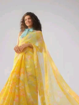 Visit the Garden Vareli Store
3.8 out of 5 stars 149
Garden Vareli Floral Print Nara Chiffon
