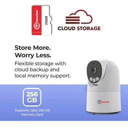 Trueview 3MP Wi-Fi ATC Robot Camera | BIS-ER (STQC Certified) WiFi CCTV Camera | All Time Color Night Vision | Pan Tilt | Smart Tracking | 2-Way Audio | Memory Card & Cloud | Alexa | T18296S
400+ bought in past month
