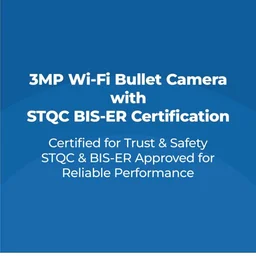 Trueview 3MP All Time Color Wi-Fi Smart Bullet CCTV Security Camera | Two-Way Audio | Human Detection IP66 Waterproof Supports Upto 256GB Memory Card | Alexa Compatible T18295S 2026 Edition
200+ bought in past month