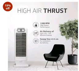 V-Guard Veemagik Neo 17 (43.5cm) Tower Fan|18-Months Warranty|Grey White
1300 RPM | 2401 CFM Air Flow | Durable Construction | Extensive Support