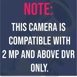 SINLOE 2 MP Color Night Vision Wired Day/Night 24 Hour Full Color Vision 1080p Full HD Indoor Dome CCTV Surveillance Camera Compatible with 2MP and Above DVR, White
50+ bought in past month