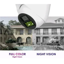 SINLOE 2 MP Color Night Vision Wired Day/Night 24 Hour Full Color Vision 1080p Full HD Indoor Dome CCTV Surveillance Camera Compatible with 2MP and Above DVR, White
50+ bought in past month