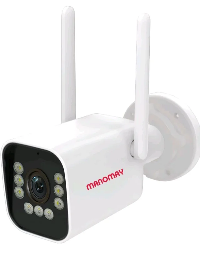 MANOMAY 3MP WiFi CCTV Bullet Camera Outdoor | BIS-ER (STQC Certified) Security Camera | Full Color Night Vision | Human Detection | 2-Way Audio | 10X Zoom | IP66 Waterproof | Memory Card & Cloud
50+ bought in past month
44%
off