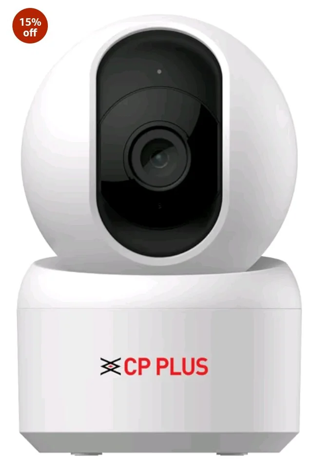 CP PLUS 3MP Smart Wi-Fi CCTV Camera | 360° Pan & Tilt | CTC Cyber Secure Tech | View & Talk | Smart Detection Suite | Night Vision | Cloud Storage | Supports OK Google | CP-E35Q
2K+ bought in past month