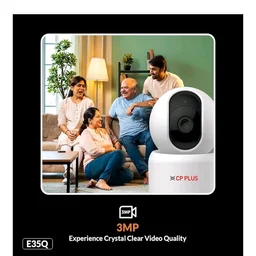 CP PLUS 3MP Smart Wi-Fi CCTV Camera | 360° Pan & Tilt | CTC Cyber Secure Tech | View & Talk | Smart Detection Suite | Night Vision | Cloud Storage | Supports OK Google | CP-E35Q
2K+ bought in past month