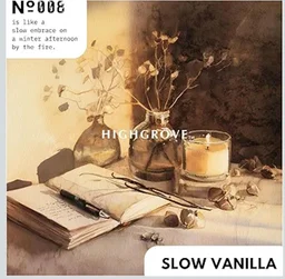 Slow Vanilla™ Premium Eau De Parfum 30ml, Sweet, Warm, Gourmand & Amber, Soothing Fragrance, Long Lasting Perfume Spray For Men & Women
