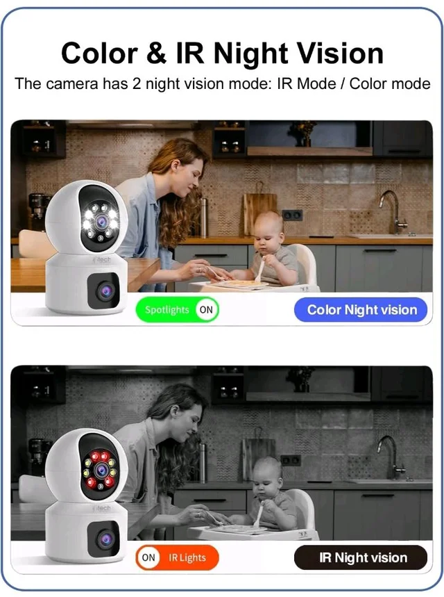 IFITech 4MP HD Smart 4G Dual-Lens CCTV Camera – 4G LTE Connectivity | 360° Coverage | Two-Way Audio | Colorful Night Vision | True Plug & Play, Easy Setup | Made in India | IFI-4G1N
50+ bought in past month