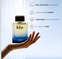 Lee Cooper London Intense Eau de Parfum - 100ml | Long Lasting Unisex Perfume | Tropical Pineapple, Bergamot & White Floral Scent | Internationally Inspired Fragrance for Bold Occasions