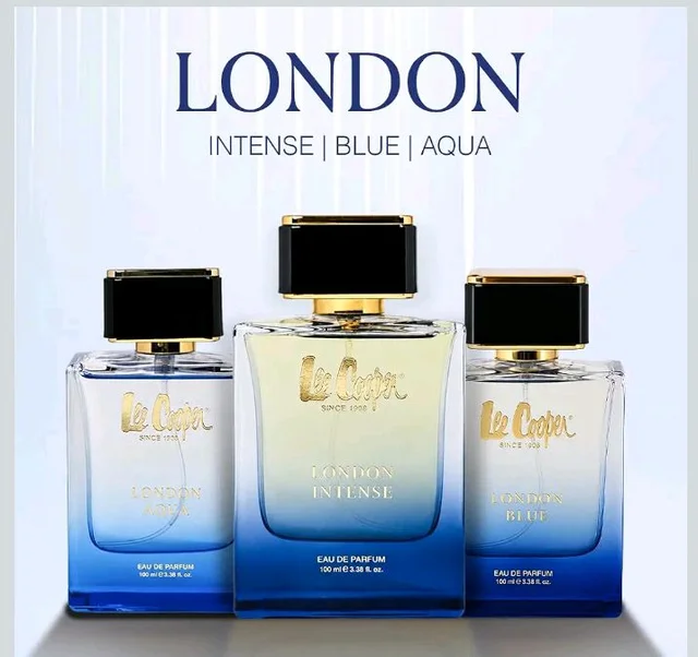 Lee Cooper London Intense Eau de Parfum - 100ml | Long Lasting Unisex Perfume | Tropical Pineapple, Bergamot & White Floral Scent | Internationally Inspired Fragrance for Bold Occasions