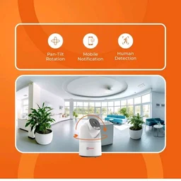 Trueview 3MP Pack of 2 Smart CCTV Wi-fi Home Security Camera with Pan Tilt 360° View, 2 Way Talk, Cloud Monitor, Motion Detect, Supports SD Card Up to 256 GB, Night Vision (3MP Robot - Pack of 2)
50+ bought in past month
