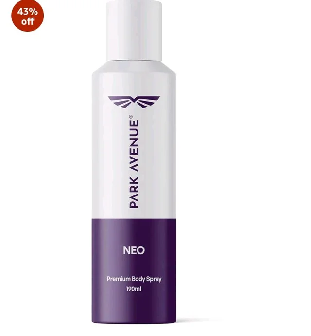 Park Avenue Men Neo Signature Collection |Aerosol Deodorant | Fresh Long-Lasting