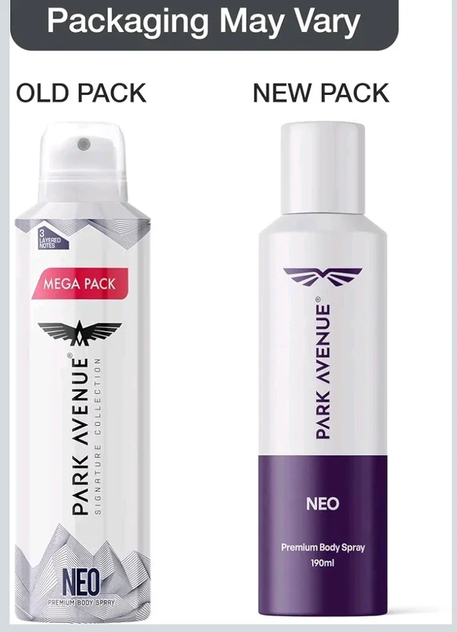 Park Avenue Men Neo Signature Collection |Aerosol Deodorant | Fresh Long-Lasting