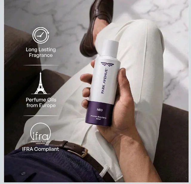 Park Avenue Men Neo Signature Collection |Aerosol Deodorant | Fresh Long-Lasting