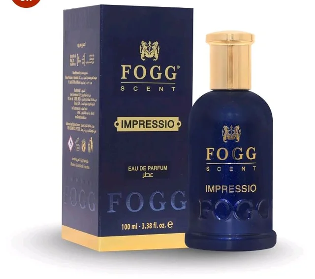Fogg Scent Impressio Perfume for Men, Long-Lasting, Fresh & Powerful Fragrance, Eau De Parfum, 1
