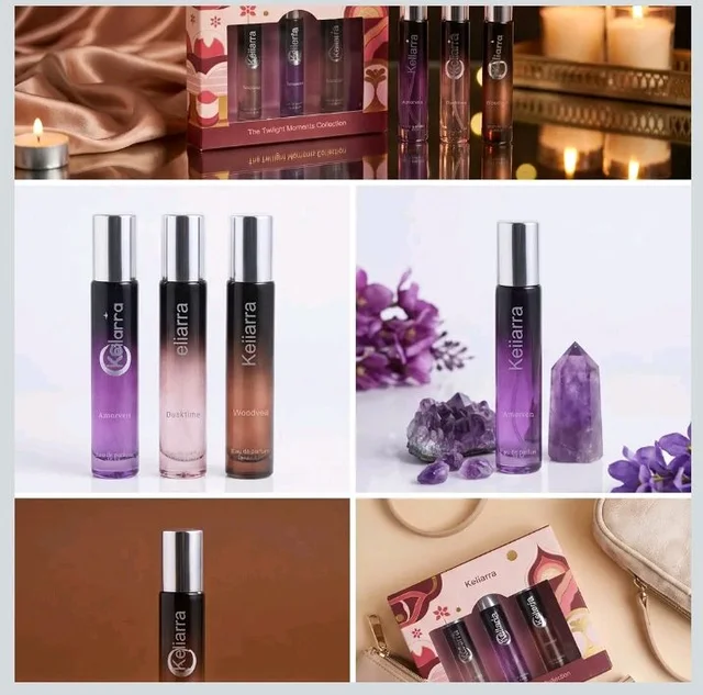 Twilight Moments Unisex Perfume Gift Set – 3 x 18ml Eau De Parfum | Long Lasting Premium Fragrance Kit for Men & Women | Romantic, Woody & Earthy Luxury Scents – Amorven, Dusktime & Woodveil | Travel-Friendly Gift Set for Evenings & Special Occasions