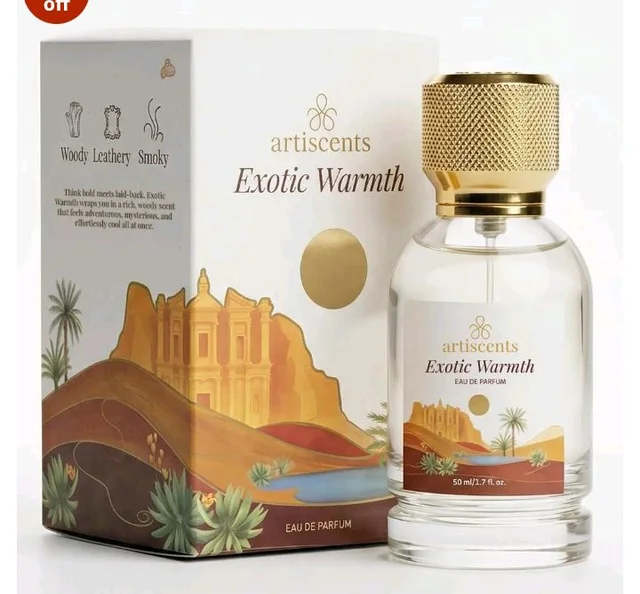 Exotic Warmth Eau de Parfum | Woody, Smoky & Resinous Perfume for Men & Women | Oud Wood, Saffron, Rose & Incense | Long-Lasting Luxury Fragrance | Ideal for Evenings | 50ml
19%
off