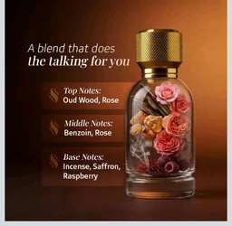 Exotic Warmth Eau de Parfum | Woody, Smoky & Resinous Perfume for Men & Women | Oud Wood, Saffron, Rose & Incense | Long-Lasting Luxury Fragrance | Ideal for Evenings | 50ml
19%
off