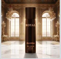 Mocemsa Royal Body Perfume for Men | Rich Woody & Aromatic Fragrance | Long-Lasting No Gas Deodorant | Signature Scent for Everyday, Office & Night Out | Premium Men’s Body Spray | 150ml