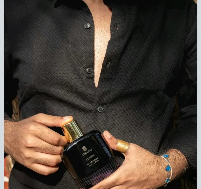 TRÉVITO Illusion Luxury Perfume for Men 100ml | Premium Long Lasting Eau de Parfum | Aromatic Fougere Fragrance | Skin Friendly Men's Perfume | Date Night, Party & Romantic Occasion Wea
