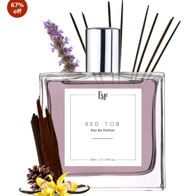 EM5 Red Tob Long Lasting Unisex Perfume | Tobacco Woody EDP 50 ml