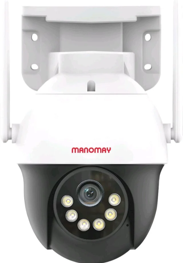 MANOMAY 3MP Wi-Fi Protect Pro Mini Pan-Tilt Camera | BIS-ER (STQC Certified) WiFi CCTV Camera | Full Color Night Vision | Smart Tracking | 2-Way Audio | Memory Card & Cloud | Alexa Support
100+ bought in past month