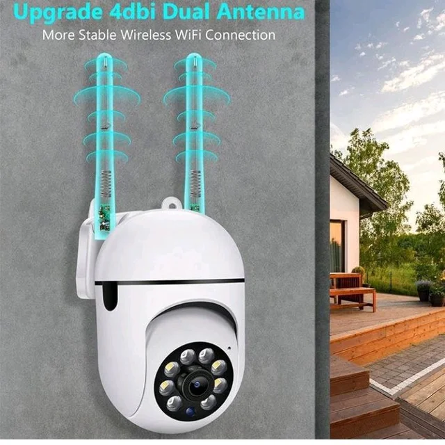 1080P Mini PTZ WiFi Security Camera for Home Indoor | 360° Pan Tilt, Night Vision, AI Motion Alert, 2-Way Audio, Remote Mobile Viewing | Baby & Pet Monitor, Works on 2.4GHz WiFi
78%
off