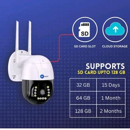 Maizic Smarthome 4MP 4G SIM Outdoor Security Camera | 360° Pan & Tilt | No WiFi Needed | Color Night Vision | Motion Alert | IP66
100+ bought in past month