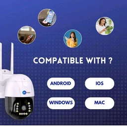 Maizic Smarthome 4MP 4G SIM Outdoor Security Camera | 360° Pan & Tilt | No WiFi Needed | Color Night Vision | Motion Alert | IP66
100+ bought in past month