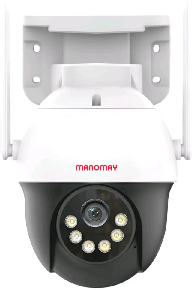 MANOMAY 3MP Wi-Fi Protect Pro Mini Pan-Tilt Camera | BIS-ER (STQC Certified) WiFi CCTV Camera | Full Color Night Vision | Smart Tracking | 2-Way Audio | Memory Card & Cloud | Alexa Support
100+ bought in past month