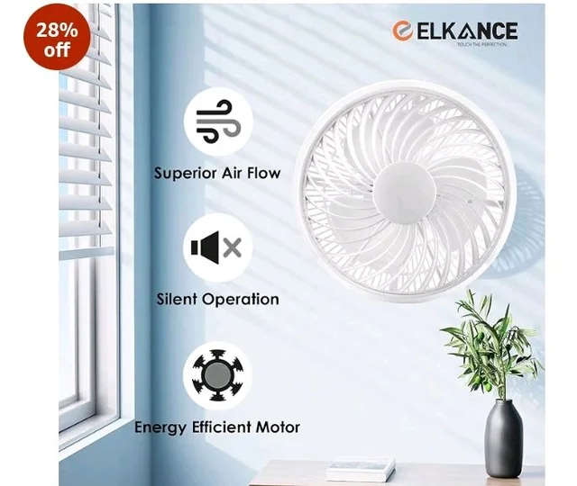 Swing Roto Grill 300mm (12") Cabin Fan | 75W | 2200 RPM | Low Noise | Easy Clean | Wall/Ceiling/Table Mount | Ideal for Kitchen, Bathroom, Office & Shop (White)
28%
off