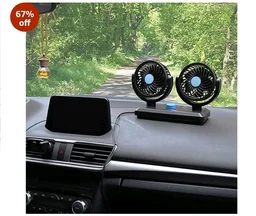 Drumstone (ππ ππππ«π¬ πππ«π«ππ§ππ² 12V Car Fan | Dual Head, 360Β° Rotatable & 2-Speed Cooling Fan | Quiet & Powerful Dashboard Air Circulator | Universal Fit for Cars, Trucks, RVs & SUVs
67%
off